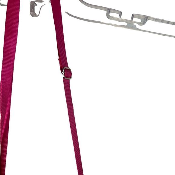 Robin Ruth Pink San Francisco Textile Adjustable Crossbody Bag - Picture 8 of 10